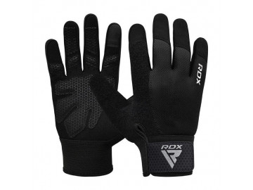 Рукавички для фітнесу RDX W1 Full Finger Plus Black S