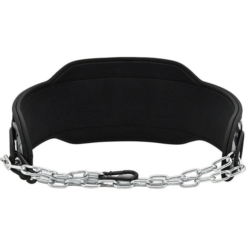 Пояс для обтяжень з ланцюгом RDX PRO DIPPING BELT 2 LAYER неопреновий Red