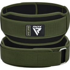 Ремень для тяжелой атлетики RDX RX5 Double Belt неопреновый Army Green M
