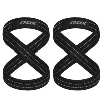 Силовые ремни PRDX Gym Lifting 8 Figure Straps Gray, Размер M, Хлопок, Серый