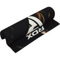 Накладка на гриф пом'якшувальна RDX B2 Gym Bar Pad Sublimation White, Довжина 40 см, Ширина 2,8 см, Нейлон, Cordura, Гелева піна Shell Shock, Чорно-білий