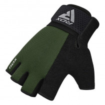 Рукавички для фітнесу RDX W1 Half Army Green Plus XL Рукавички для фітнесу RDX W1 Half Army Green Plus XL