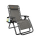 Розкладне крісло шезлонг садовий Zero Gravity WCG R-02