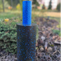 Массажный ролик (роллер) гладкий PowerPlay PP-4348 2 в 1 EPP Foam Roller Черно/Синий (33x14см.) Массажный ролик (роллер) гладкий PowerPlay PP-4348 2 в 1 EPP Foam Roller Черно/Синий (33x14см.)