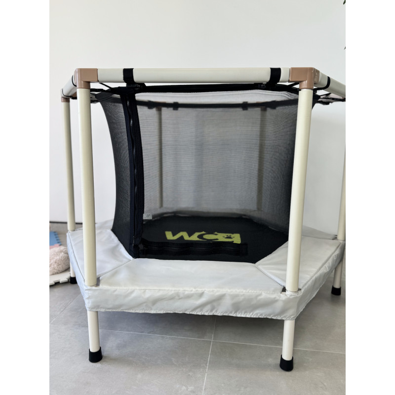 Батут манеж 122 см шестигранный с сеткой WCG Hexi S