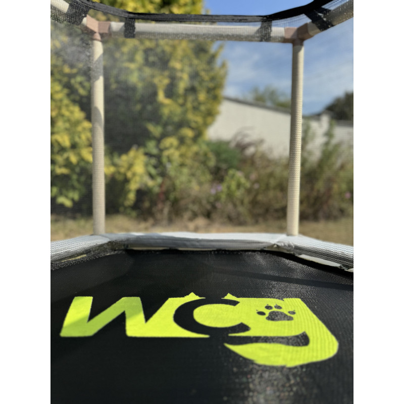 Батут манеж 122 см шестигранный с сеткой WCG Hexi S