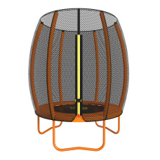 Батут детский манеж 108 см круглый WCG Melon