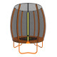 Батут детский манеж 108 см круглый WCG Melon