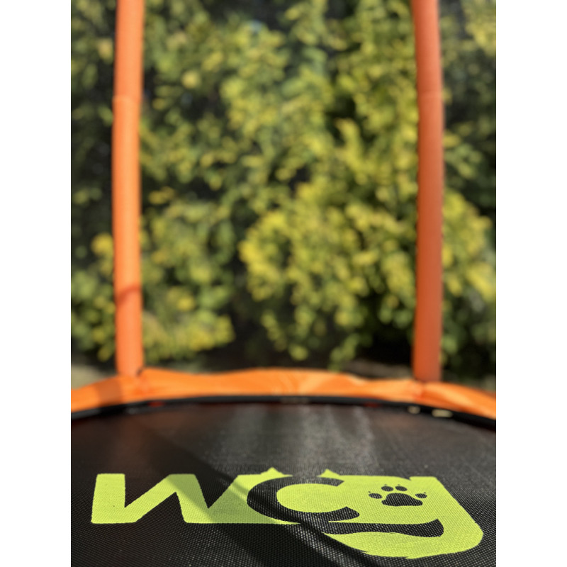 Батут детский манеж 108 см круглый WCG Melon