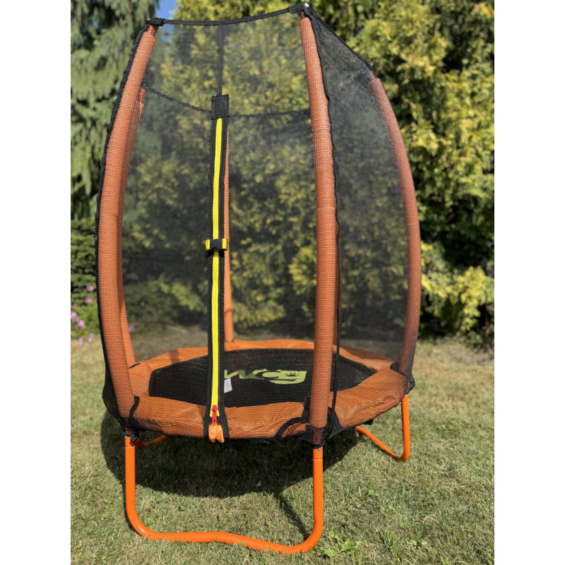 Батут детский манеж 108 см круглый WCG Melon