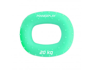 Еспандер кистьовий силіконовий PowerPlay PP-4337 Hand Grip Medium 20 кг. Зелений