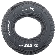 Еспандер кистьовий силіконовий PowerPlay PP-4330 Hand Grip Loops Medium 18-22,5 кг. Сірий