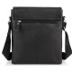 Сумка мужская из натуральной кожи Tiding Bag черная