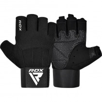 Рукавички для фітнесу RDX W3 BLACK WITH EVA PADDING-S Рукавички для фітнесу RDX W3 BLACK WITH EVA PADDING-S
