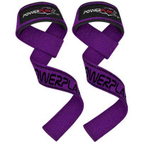Ремни для подтягиваний PowerPlay 7064 Lifting Gym Straps Фиолетовые