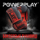 Боксерські рукавиці PowerPlay 3086 Matt Challenger Чорно-Червоні 12 унцій