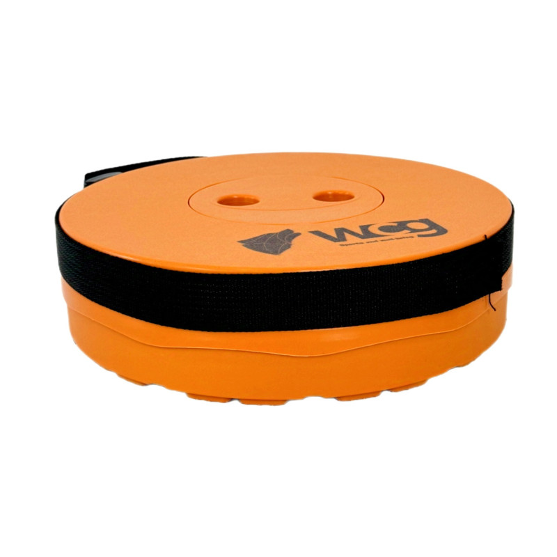 Телескопічне крісло WCG (похідний стілець) помаранчево-чорний