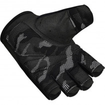 Рукавички для фітнесу RDX T2 Half Black PLUS-S Рукавички для фітнесу RDX T2 Half Black PLUS-S