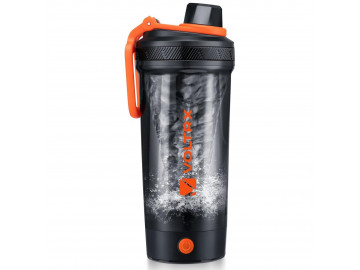 Шейкер спортивний електричний VOLTRX Gallium 600 мл. Tritan Orange