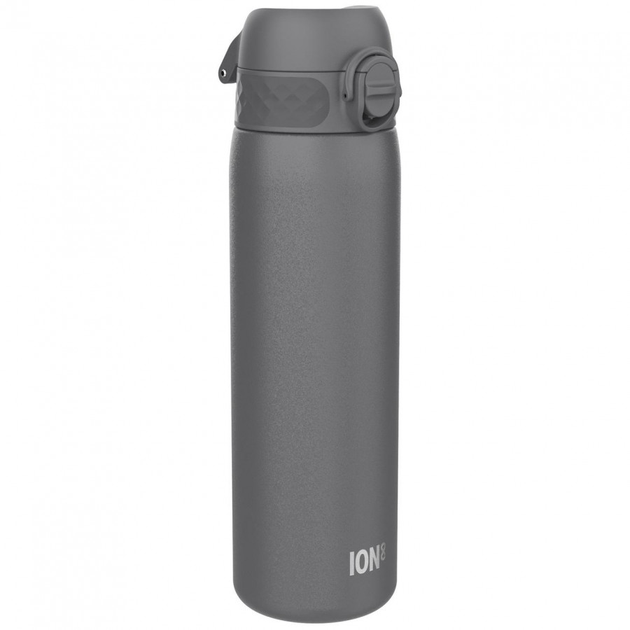 Пляшка для води металева ION8 600 мл. Stainless Steel , Grey