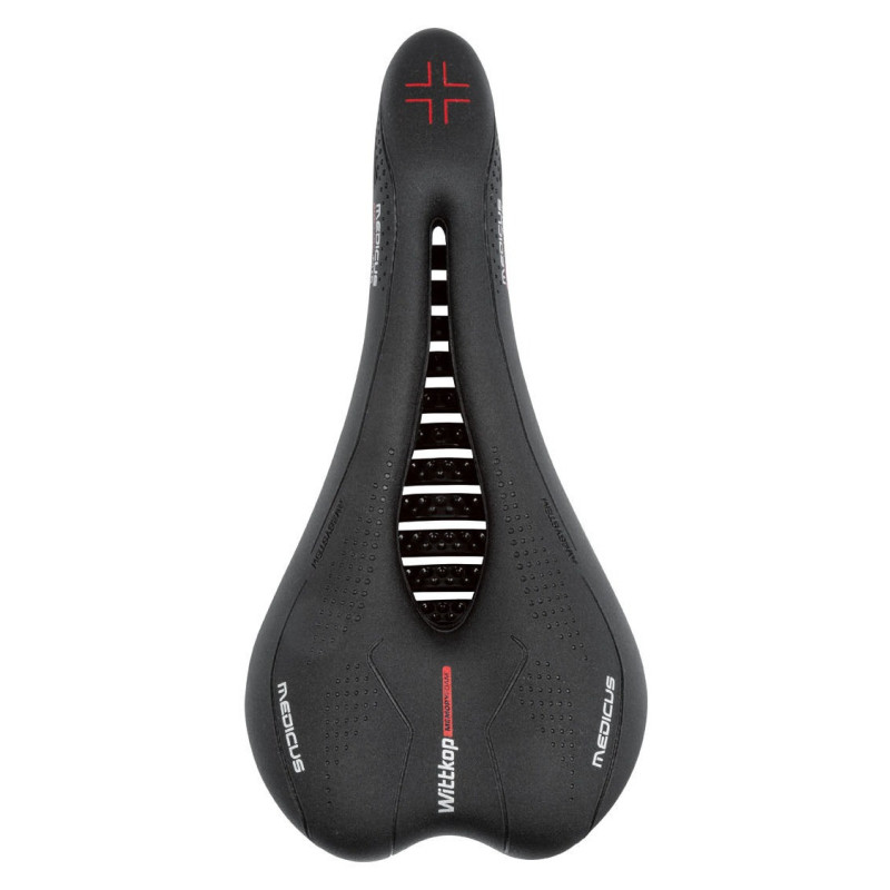 Седло велосипедное с Memory Foam Wittkop Medicus Airflow