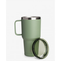 Термостакан (ізольована чашка) Bohtal з ручкою з нержавіючої сталі Tumbler Green 900 ml Термостакан (ізольована чашка) Bohtal з ручкою з нержавіючої сталі Tumbler Green 900 ml