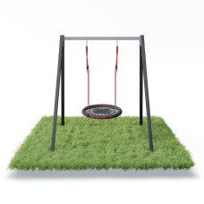 Каркас для дитячої гойдалки WCG 1 Elite 60х60 Play Frame + Гойдалка гніздо Elips WCG 108 х 83 см