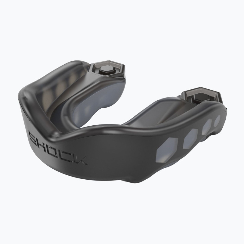 Капа Shock Doctor Gel Max, Дитяча (вік до 10 років) Black, Посадка: Формується під прикус, Термополімер, Чорний