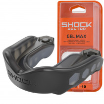 Капа Shock Doctor Gel Max дитяча (вік до 10р.) Black (art. 6210-BK-YTR) Капа Shock Doctor Gel Max дитяча (вік до 10р.) Black (art. 6210-BK-YTR)
