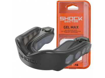 Капа Shock Doctor Gel Max дитяча (вік до 10р.) Black (art. 6210-BK-YTR)