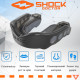 Капа Shock Doctor Gel Max, Дитяча (вік до 10 років) Black, Посадка: Формується під прикус, Термополімер, Чорний