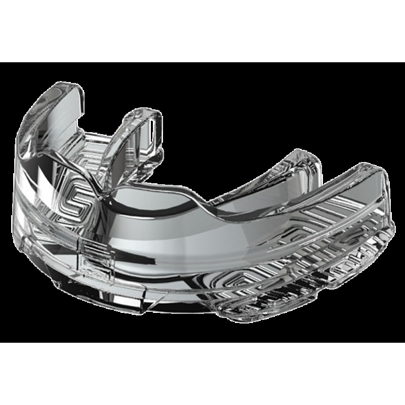 Капа MAKURA Lithos під брекети, Доросла (вік 11+) Clear, Посадка: готова до використання, не потребує кип'ятіння, Медичний силікон, Прозорий