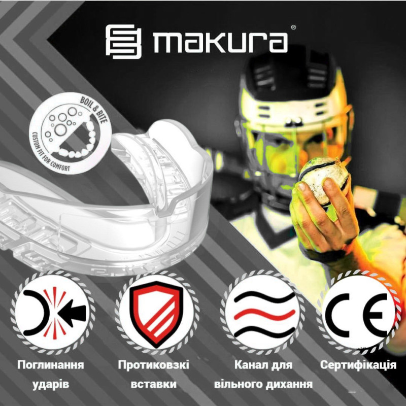 Капа MAKURA Toka доросла (вік 11+) Clear (art.6017514113)
