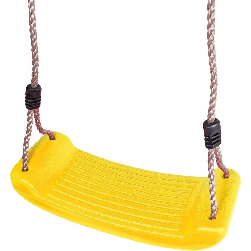 Дитяча гойдалка WCG BLOW, Від 2 років, Розміри сидіння: 42×17×8,5 см, Пластик, Жовтий
