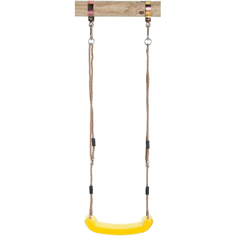 Дитяча гойдалка WCG BLOW, Від 2 років, Розміри сидіння: 42×17×8,5 см, Пластик, Жовтий