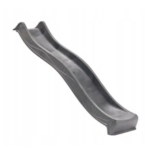 Горка детская пластиковая 2.2м Антрацитовая