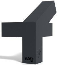 Кронштейн для соединения 3 брусьев 100×100 мм | Угол 30° (правая сторона, угловой монтаж + потолок)