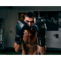 Боксерські рукавиці TITLE Boxing Ko-Vert Black 12 oz