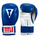 Боксерські рукавиці TITLE Classic Pro Style 3.0 Blue/White 14 oz 