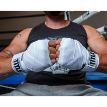 Бинти для боксу TITLE Boxing Select 180" Semi Elastic Mexican White (4.5м.) Бинти для боксу TITLE Boxing Select 180" Semi Elastic Mexican White (4.5м.)