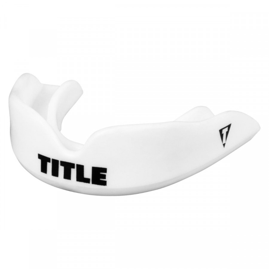Капа TITLE Boxing Super Shield X2, Доросла (вік 11+) White, Посадка: BOIL & BITE™ (формується у гарячій воді), Термополімер, Білий