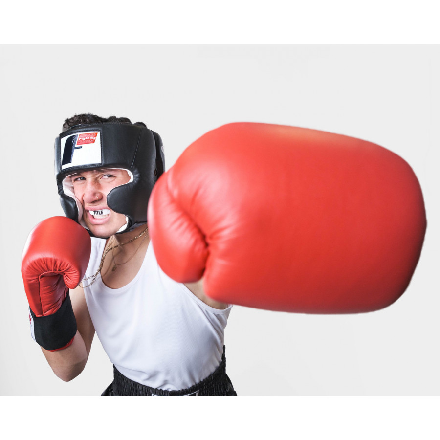 Капа TITLE Boxing Super Shield X2, Доросла (вік 11+) White, Посадка: BOIL & BITE™ (формується у гарячій воді), Термополімер, Білий