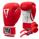Боксерські рукавиці TITLE Boxing Pro Style Leather Gloves3.0 Red/White 14 oz (бинти 4м. в комплекті)