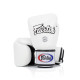 Боксерські рукавиці Fairtex BGV1 White (бинти в комплекті), 10 унцій, Натуральна шкіра, Білий