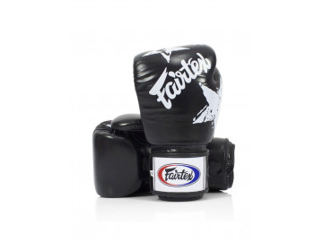 Боксерські рукавиці Fairtex BGV1 Nation Print Black 10 унцій