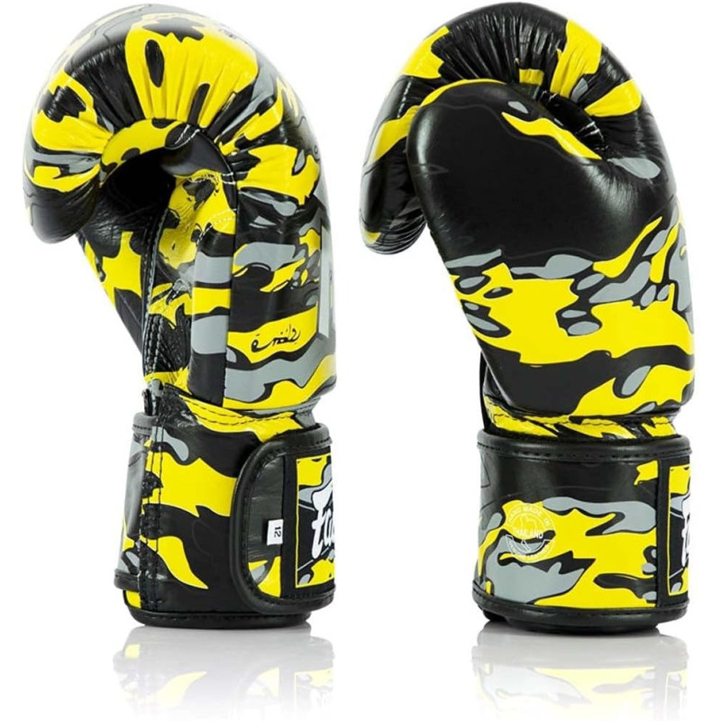 Боксерські рукавиці Fairtex BGV-ONE X STBG (натуральна шкіра) 12 унцій (бинти в комплекті)