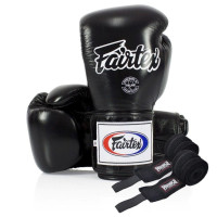 Боксерські рукавиці Fairtex BGV5 Black 10 унцій