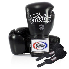 Боксерські рукавиці Fairtex BGV5 Black 10 унцій