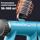 Еспандер кистьовий з лічильником PowerPlay PP-4403 з регульованим навантаженням 10-100 кг. Синій