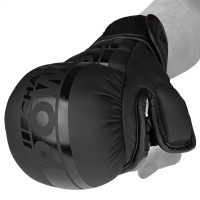Рукавиці для MMA PowerPlay PP_3033 Ultra Matt Чорні XL